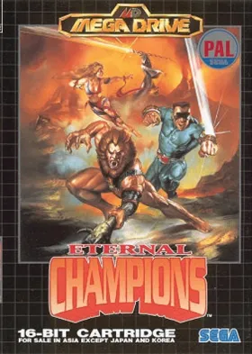 Eternal Champions (Europe) box cover front